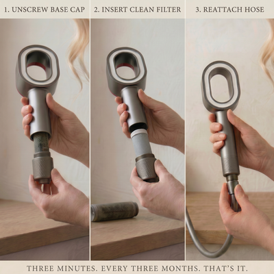 Filtered Handheld Spa Shower Head